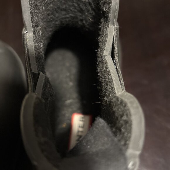 Hunter Chelsea Rain Boot for Women, Size 8 - Black. New Without Box - Picture 6 of 10